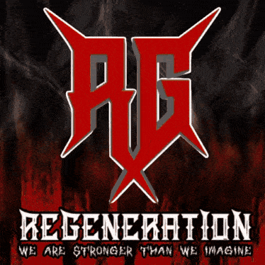 a poster that says regeneration on it