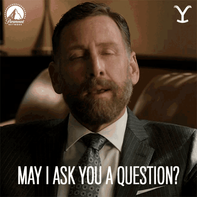 May I Ask You A Question Yellowstone GIF - May I Ask You A Question Yellowstone Can I Ask You Something GIFs