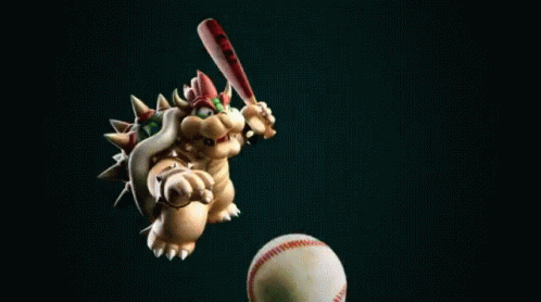 Mario Sports Superstars Baseball GIF - Mario Sports Superstars Baseball Bowser GIFs