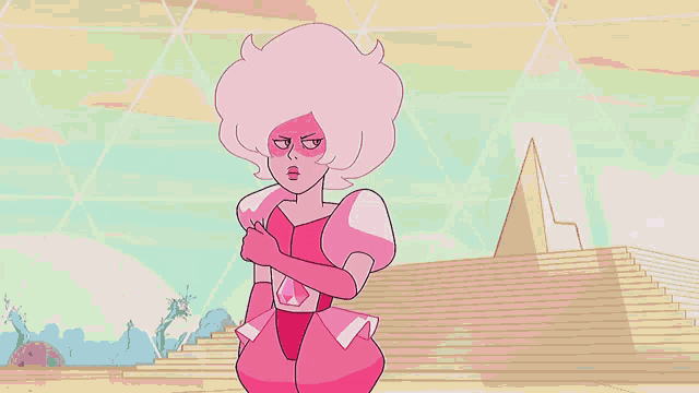 Pink Diamond Steven Universe GIF - Pink Diamond Steven Universe Rage GIFs