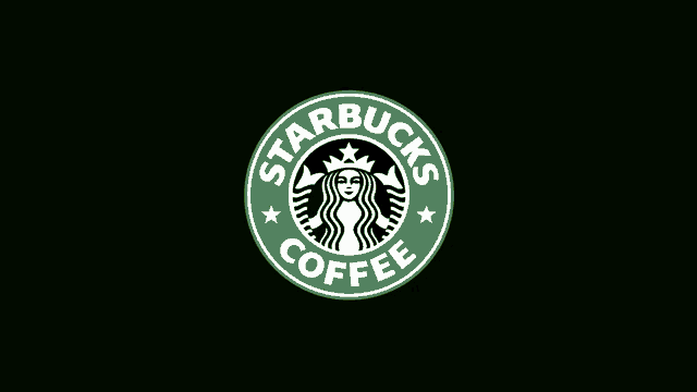 a green starbucks coffee logo with a woman on it