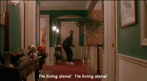 At Home GIF - At Home Home Im Living Alone GIFs