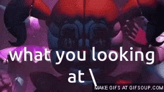 Fnaf What You Looking At GIF
