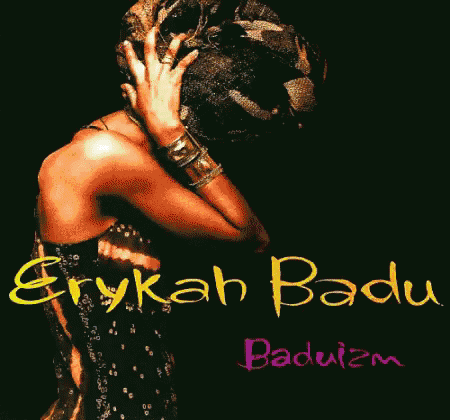 a woman wearing a turban and butterfly wings is featured on the cover of erkah badu 's album