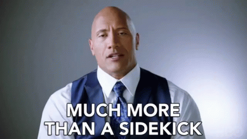 Much More Than A Sidekick Compare GIF - Much More Than A Sidekick Compare Sidekick GIFs