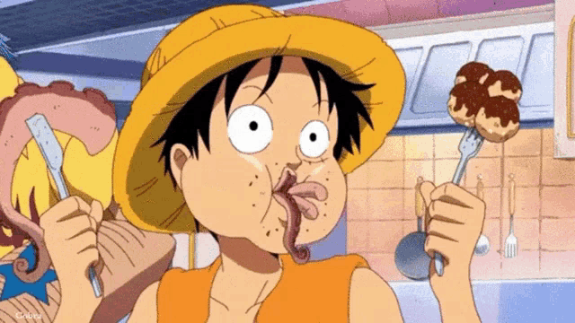 One Piece Eat GIF - One Piece Eat GIFs
