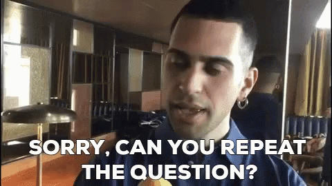 Can You Repeat The Question Mahmood GIF - Can You Repeat The Question Mahmood Sorry GIFs