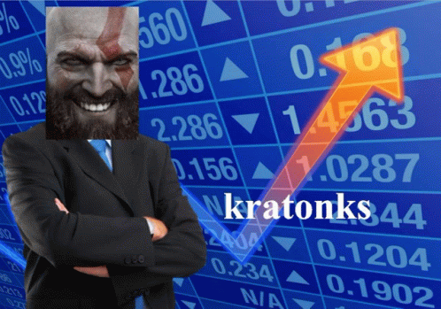 Kratos God Of War Stonks GIF - Kratos God Of War Stonks GIFs