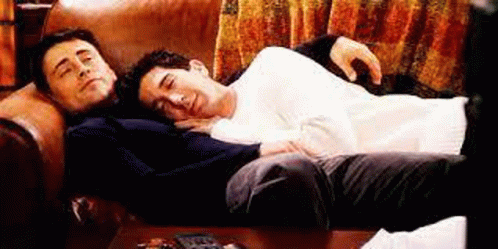 Snuggle Friends GIF - Snuggle Friends Joey And Chandler GIFs