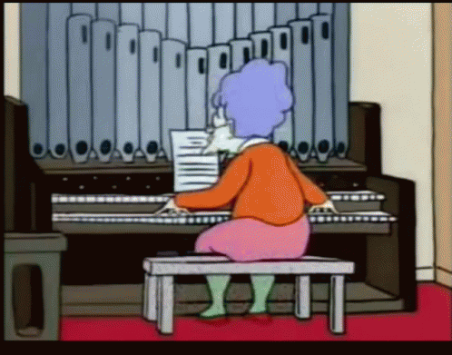 Piano Inagaddadavida GIF - Piano Inagaddadavida Simpsons GIFs