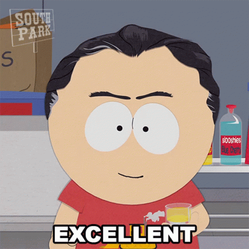 Excellent Billy GIF - Excellent Billy South Park GIFs