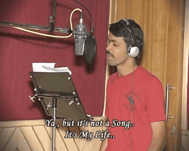 Its Not A Song Its My Life GIF - Its Not A Song Its My Life Biography GIFs