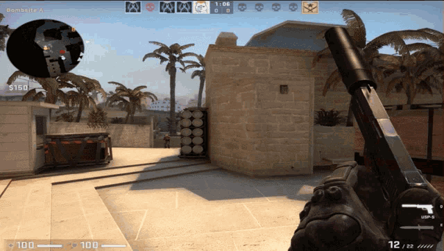 a screenshot of a video game with the number 12 on the left