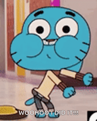Gumball Flossing GIF - Gumball Flossing The GIFs