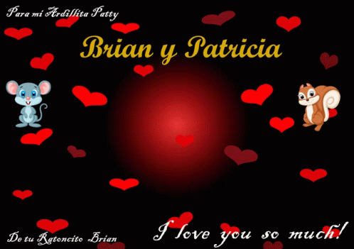 Siempre Juntos Brian Y Patricia GIF - Siempre Juntos Brian Y Patricia Ardillita Y Ratoncito GIFs