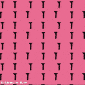 two silhouettes of a boy and a girl are on a pink background that says ton ton