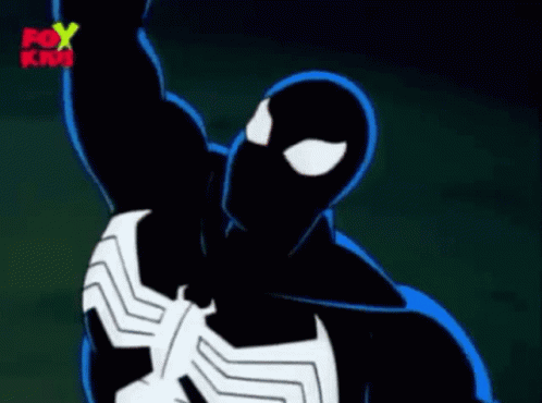 Black Spiderman Spiderman Animated Series GIF - Black Spiderman Spiderman Animated Series GIFs
