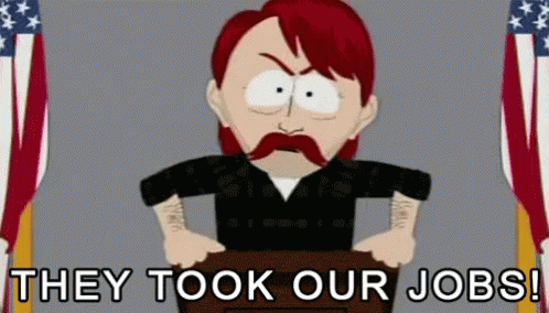 There'S Always That One Guy GIF - Theytookourjobs Job Southpark GIFs