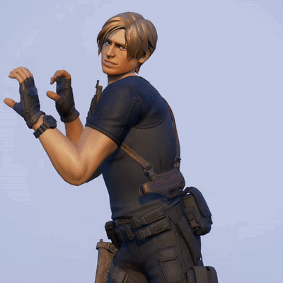 Leon S Kennedy Kitty GIF - Leon S Kennedy Kitty Paws And Claws GIFs
