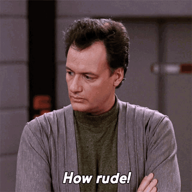 How Rude Q Star Trek GIF - How Rude Q Star Trek Star Trek GIFs
