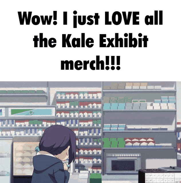 Kale Exhibit Kale GIF - Kale Exhibit Kale Merch GIFs