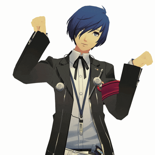 a man in a suit has a lanyard around his neck that says ' ns ' on it
