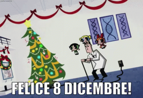Dicembre 8 Dicembre Albero Di Natale Fare L'Albero Decorazioni Natalizie Quasi Natale Immacolata GIF - Christmas Tree Immacolata Concezione Festa Dell Immacolata GIFs