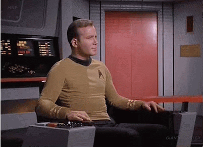Captain Kirk Sstar Trek Waiting GIF - Captain Kirk Sstar Trek Waiting GIFs