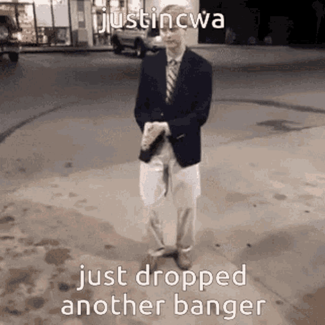 Justincwa Just Dropped GIF - Justincwa Just Dropped Banger GIFs