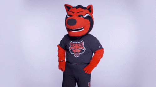 Arkansas State Red Wolves Raise The Roof GIF - Arkansas State Red Wolves Raise The Roof Howl GIFs