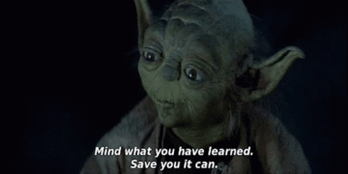 Yoda Learn Yoda GIF - Yoda Learn Yoda Yoda Save GIFs