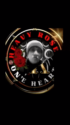 a picture of a man in a circle with the words one heart on it