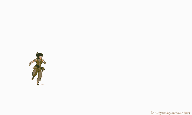 a drawing of a person with a flame coming out of their mouth and the watermark satyowhy.deviantart