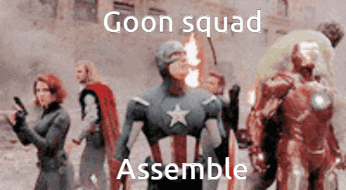 Goon Squad Avengers GIF - Goon Squad Avengers Goon GIFs