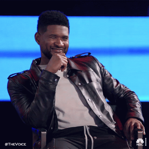 Laugh Usher GIF - Laugh Usher The Voice GIFs