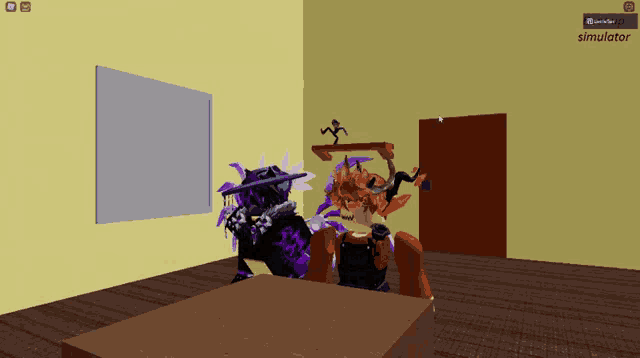 a screenshot of a video game that says simulator on the bottom right