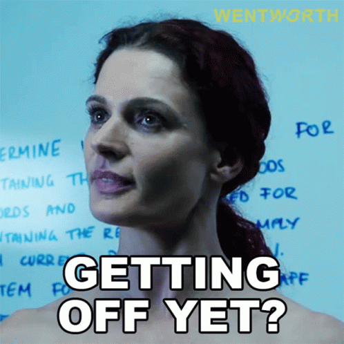 Getting Off Yet Bea Smith GIF - Getting Off Yet Bea Smith Wentworth GIFs