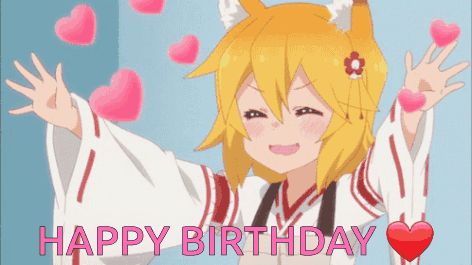 Senko Fox GIF - Senko Fox Happy Birthday GIFs