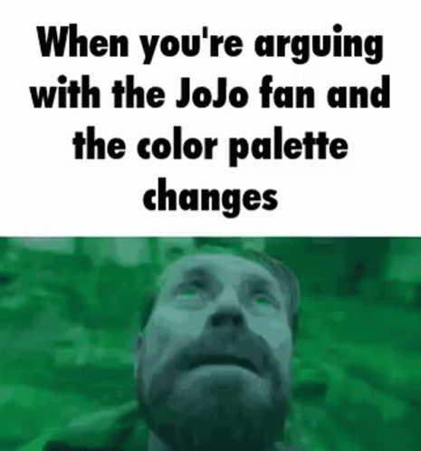 Jojo Color Palette GIF