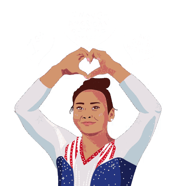 1st Hmong American Olympic Gymnast Gold Medalist Sticker 1st Hmong American Olympic Gymnast