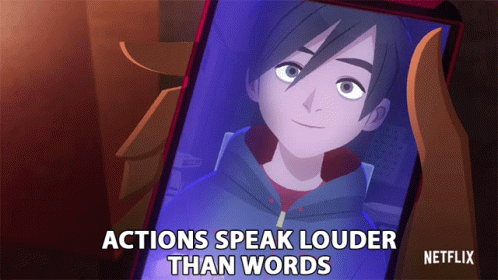 Actions Speak Louder Than Words Do It GIF - Actions Speak Louder Than Words Do It Walk The Walk GIFs