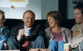 Shaun Of The Dead Simon Pegg GIF