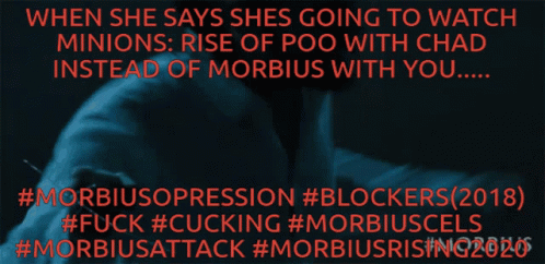 Morbius Morbius Movie GIF - Morbius Morbius Movie Cock Block GIFs