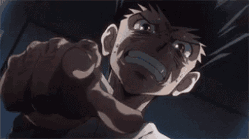 a close up of a person 's face in a dark room in a anime .