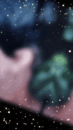 a blurred image of a person 's face with a peace sign in the background