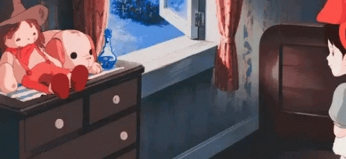 Kikis Delivery Service Anime GIF - Kikis Delivery Service Anime Packing GIFs