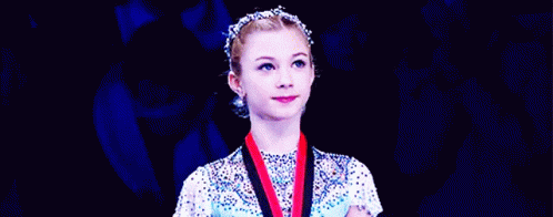 Alena Kanysheva Smile GIF - Alena Kanysheva Smile Ice Skater GIFs