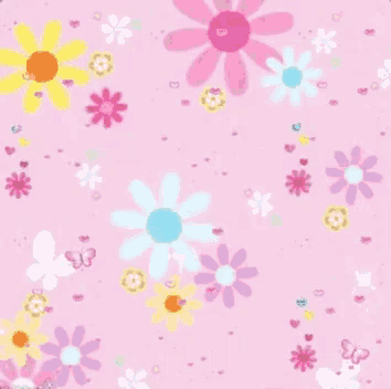 a pink background with flowers and the words bom dia sogra in blue letters