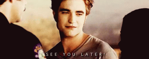 Edward: See You Later GIF - Later Twilight Edward GIFs