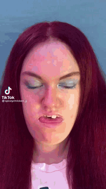 Tooth Red Hair GIF - Tooth Red Hair Eye Roll GIFs
